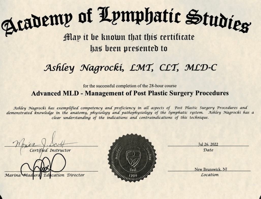 plastic surgery recovery specialist, massage after lipo, lymphatic drainage in NJ, post op massage NJ, manual lymphatic drainage massage new jersey, post op massage New Jersey